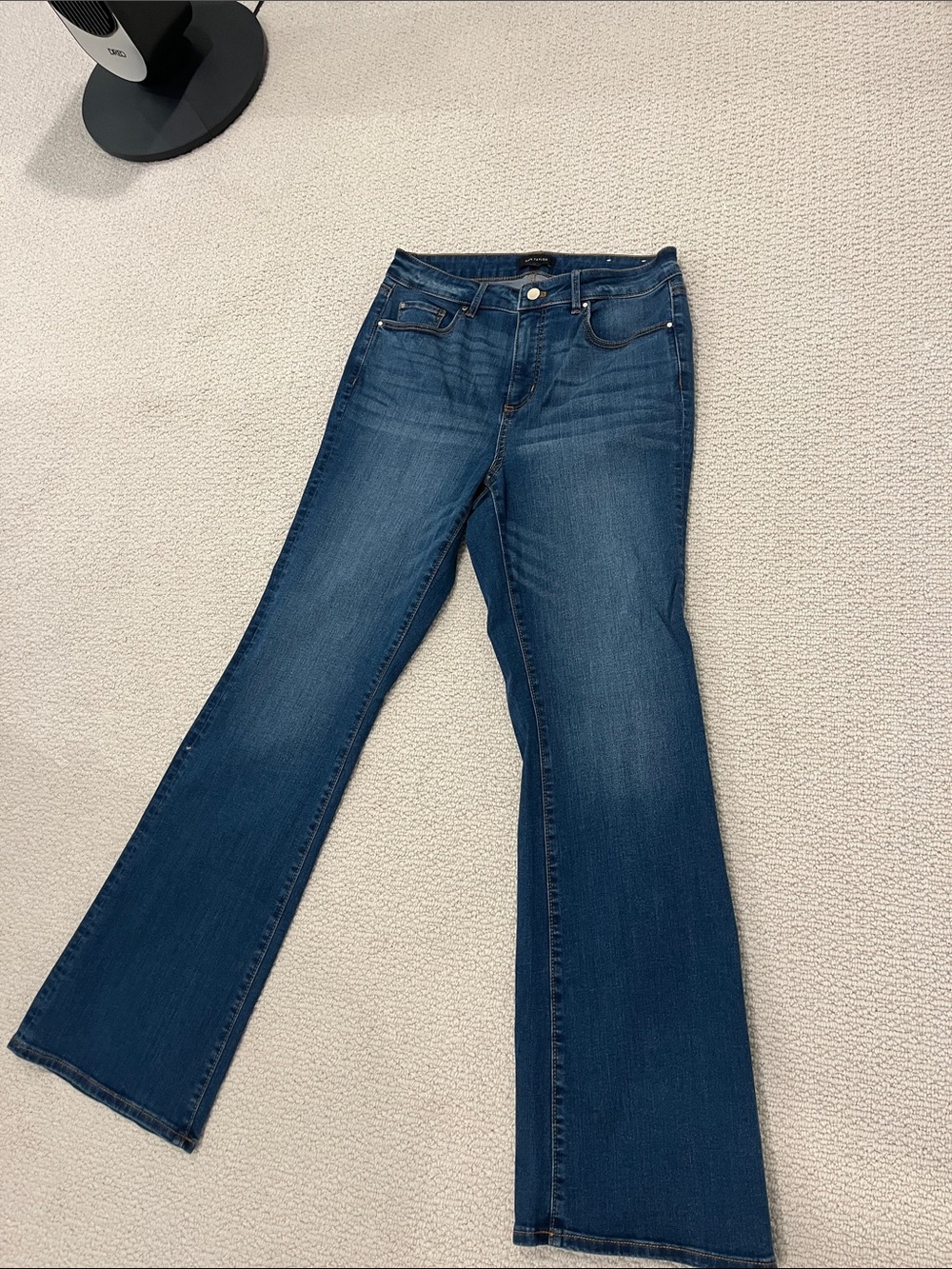 Ann Taylor Dark Blue Flare Jeans